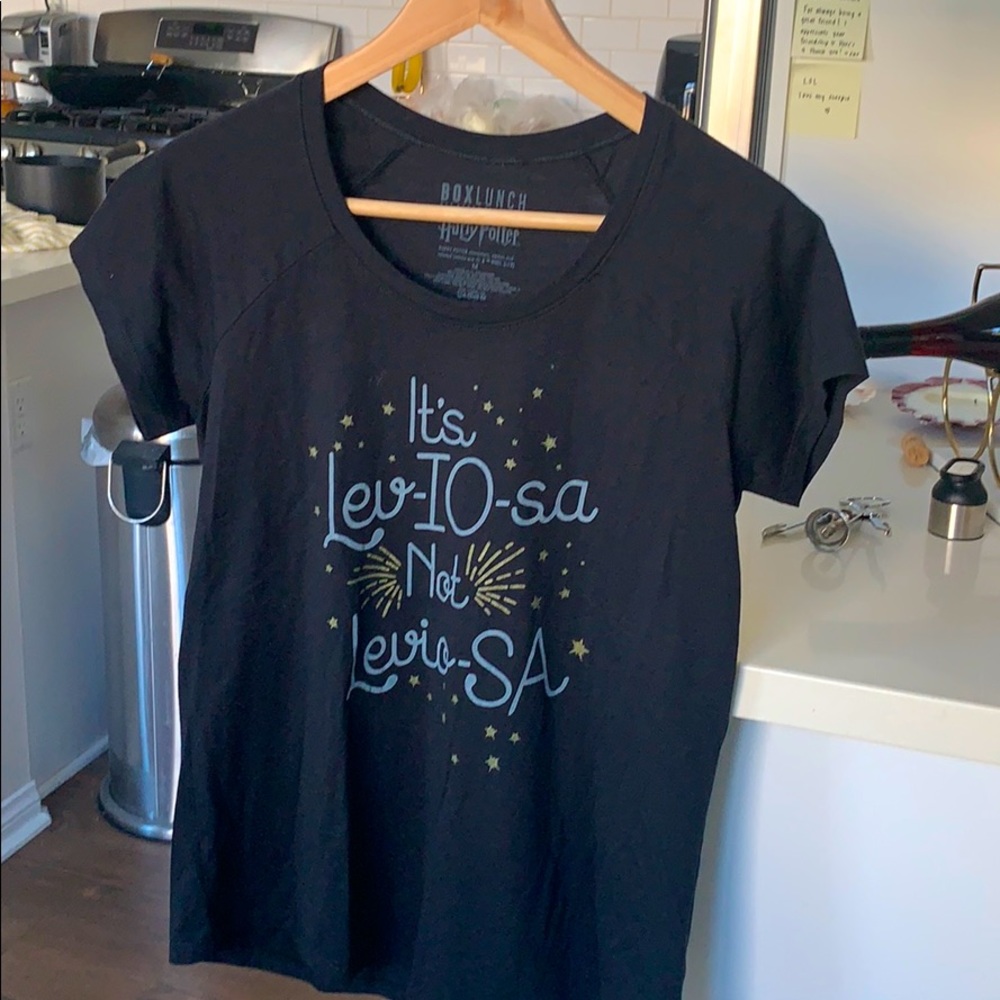 Box lunch Harry Potter themed shirt
